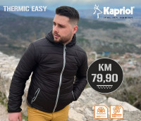 Kapriol zimska jakna THERMIC EASY CRNA