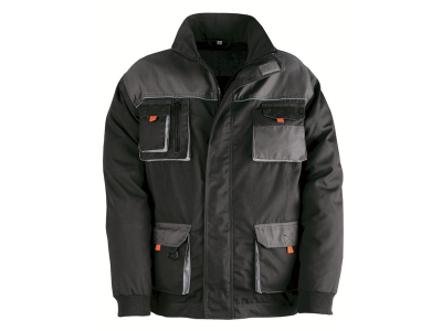 Kapriol radna jakna SMART SIVO-CRNA