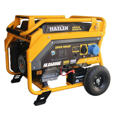 Hailin benzinski agregat 5,5 kW HLG6000E